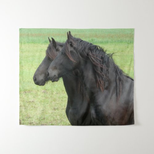 Friesian horses tapestry