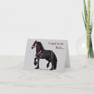 Friesian Humor Notecards