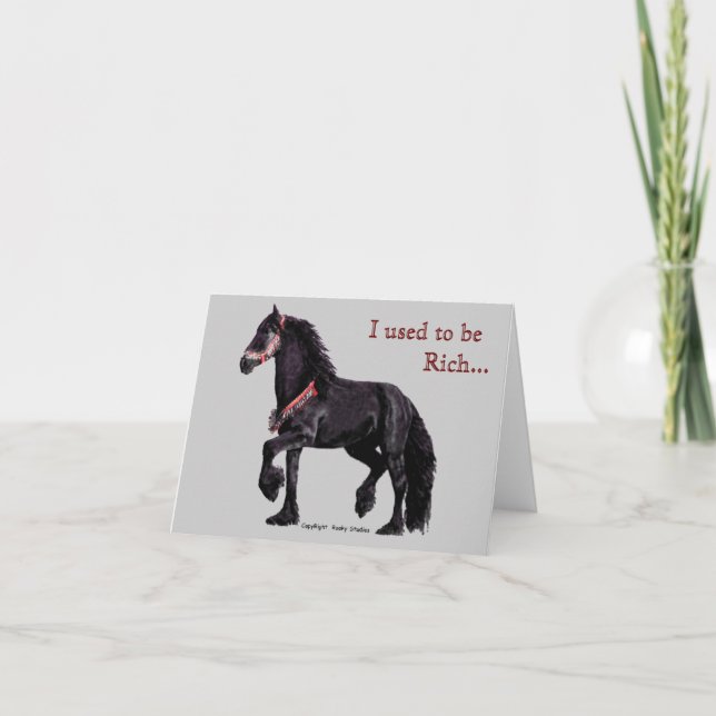 Friesian Humor Notecards (Front)