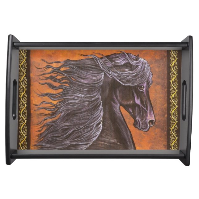 Friesian Serving Tray (Front)