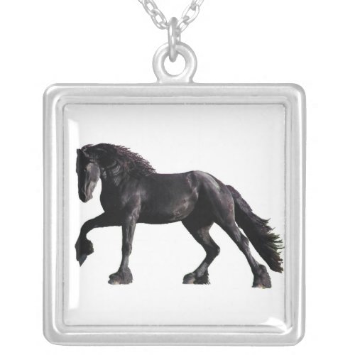 Friesian Stallion Necklace