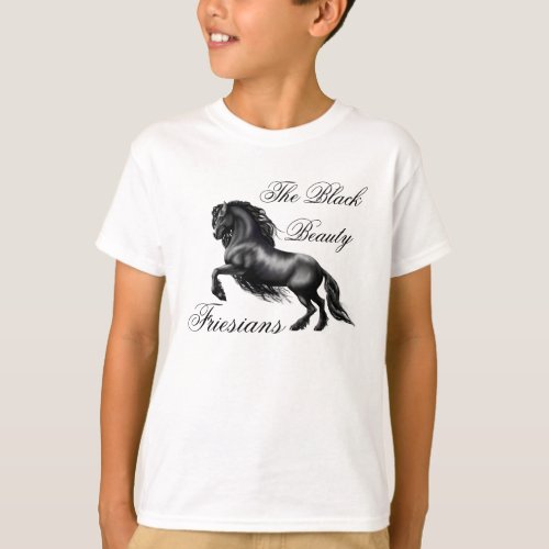 Friesians black letter T_Shirt