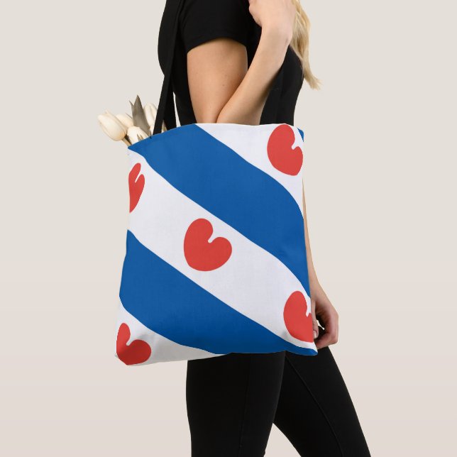 Friesland Flag Tote Bag (Close Up)