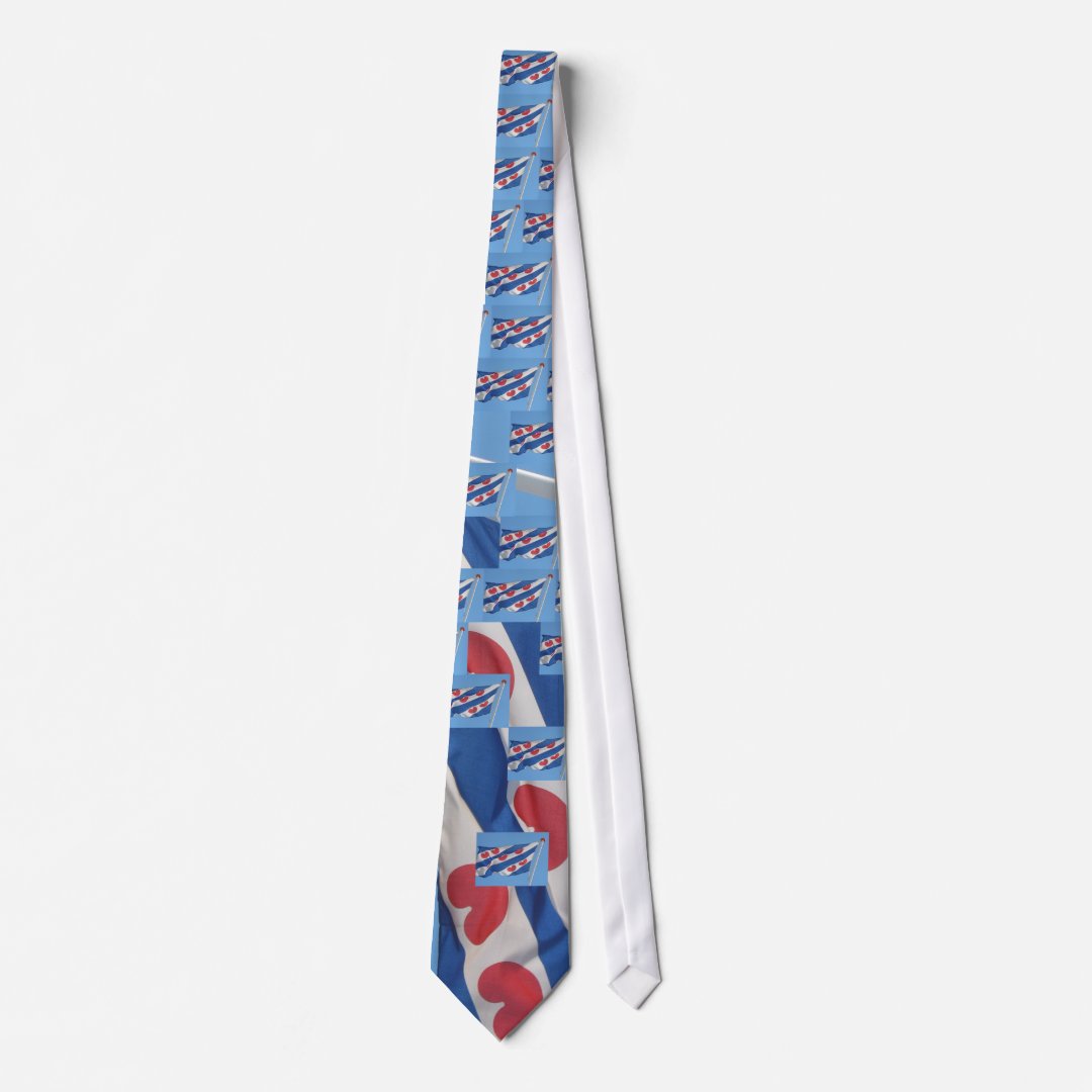Friesland Fryslan Flag Tie Zazzle friesland-fryslan-flag-tie-zazzle