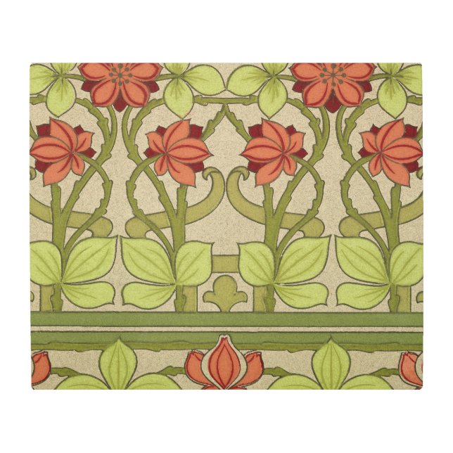 Frieze Border Art Nouveau Floral (Front)