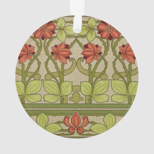 Frieze Border Art Nouveau Floral Ornament