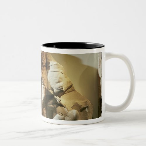 Frieze detail of a battle scene Two_Tone coffee mug