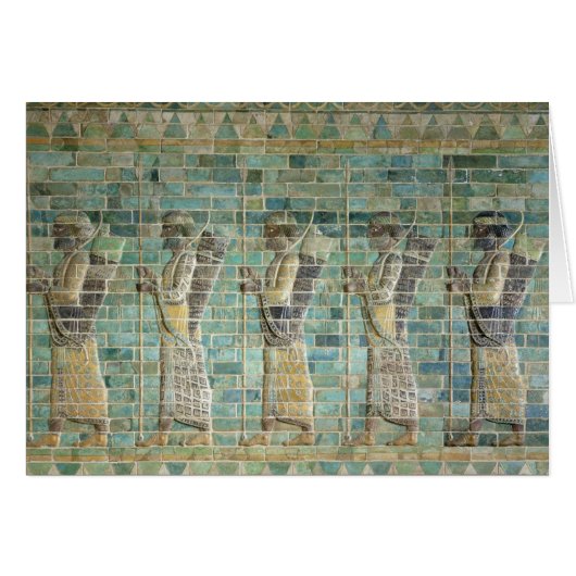 Frieze of archers cards (Front Horizontal)