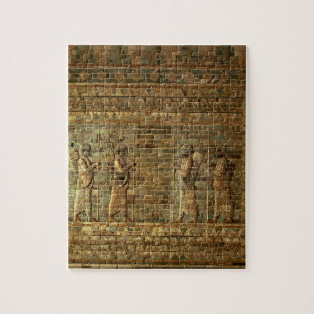 Frieze of archers of the Persian king's guard, fro Jigsaw Puzzle (Vertical)