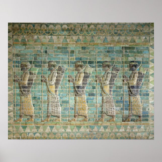 Frieze of archers poster (Front)