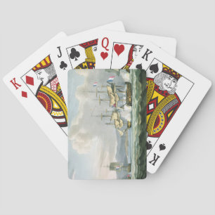 Frigate action in Vizagapatam Roads, off India, 18 Poker Cards
