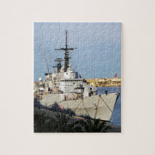 Frigate in Malta. Jigsaw Puzzle