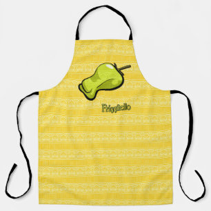 Friggitello Chili Pepper All-Over Print Apron