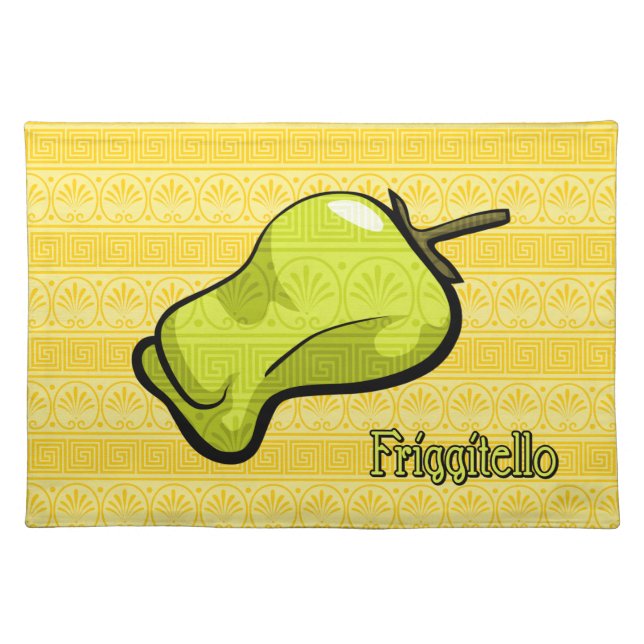 Friggitello Chili Pepper Placemat (Front)