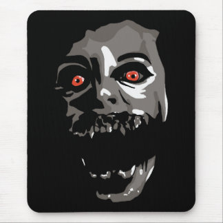 Fright Face Mouse Pad