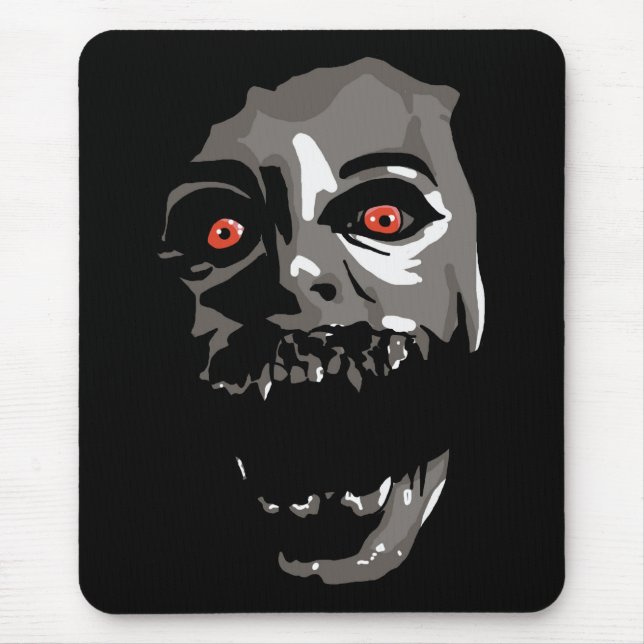Fright Face Mouse Pad (Front)