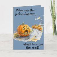 "Frightened Jack" Children's Joke Halloween