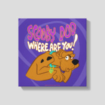 Frightened Scooby-Doo Canvas Print