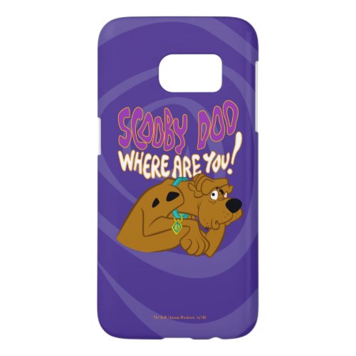 Frightened Scooby_Doo Samsung Galaxy S7 Case