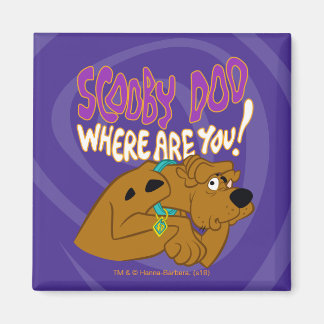 Frightened Scooby-Doo Magnet