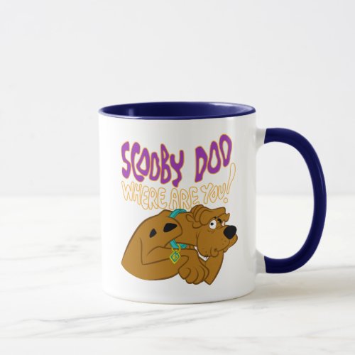 Frightened Scooby_Doo Mug