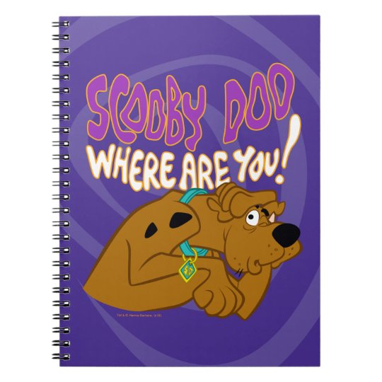 Download Frightened Scooby-Doo Notebook | Zazzle.com
