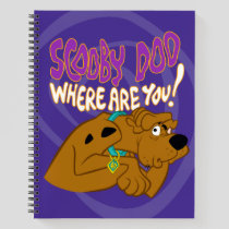 Frightened Scooby-Doo Notebook