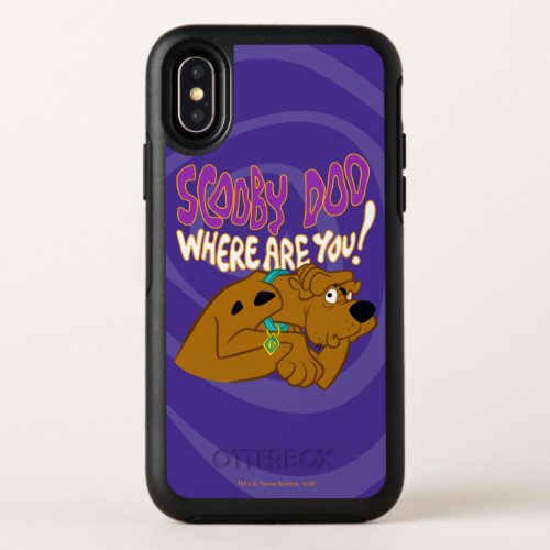 Frightened Scooby_Doo OtterBox Symmetry iPhone X Case