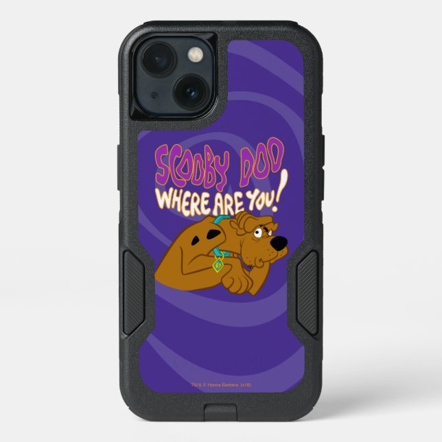 Frightened Scooby-Doo Otterbox iPhone Case (Back)