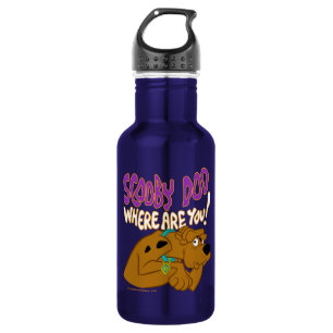 Frightened Scooby-Doo Stainless Steel Water Bottle