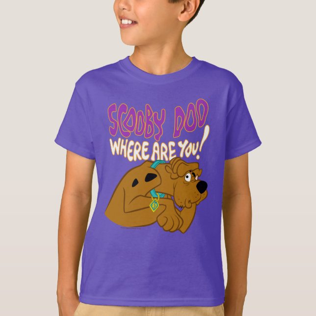 Frightened Scooby-Doo T-Shirt (Front)