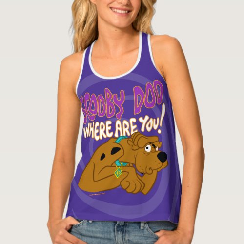 Frightened Scooby_Doo Tank Top