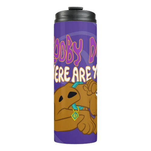 Frightened Scooby_Doo Thermal Tumbler