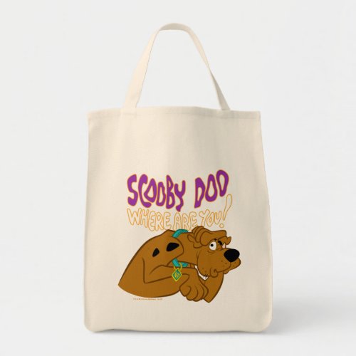 Frightened Scooby_Doo Tote Bag