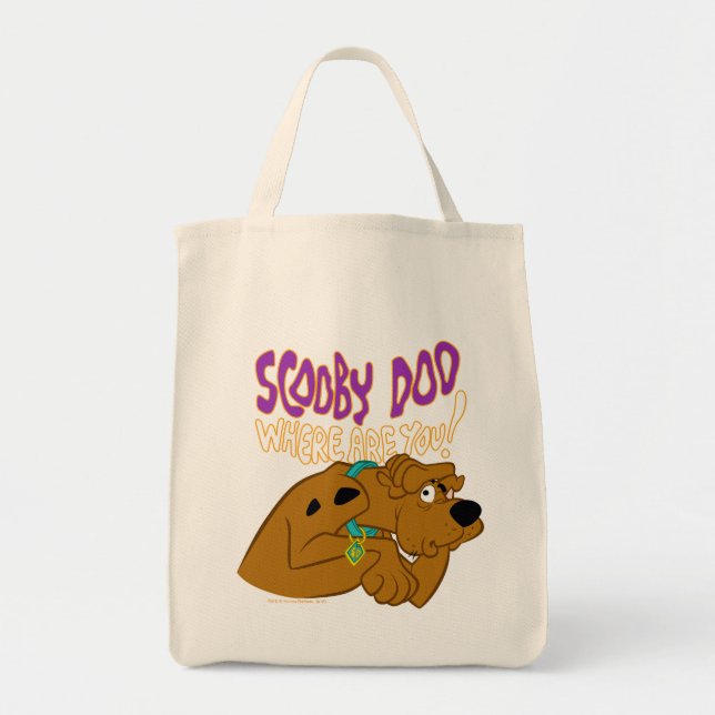 Frightened Scooby-Doo Tote Bag (Front)