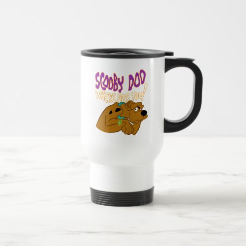 Frightened Scooby_Doo Travel Mug