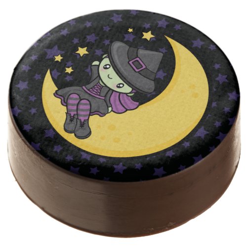 Frightfully Cute Halloween Witch Chocolate Covered Oreo