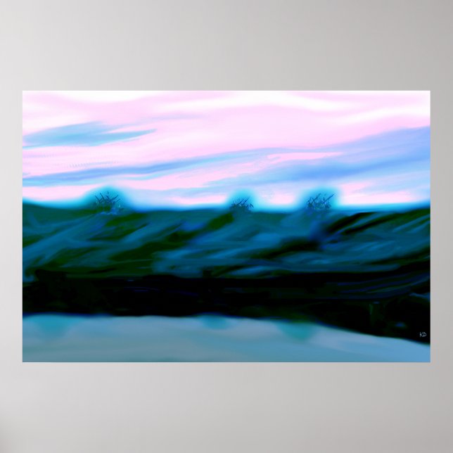 Frigid Morning Poster (Front)