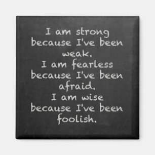 frigidaire magnet I am strong…