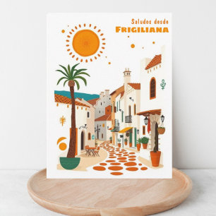 Frigiliana Andalusia spain holiday Postcard