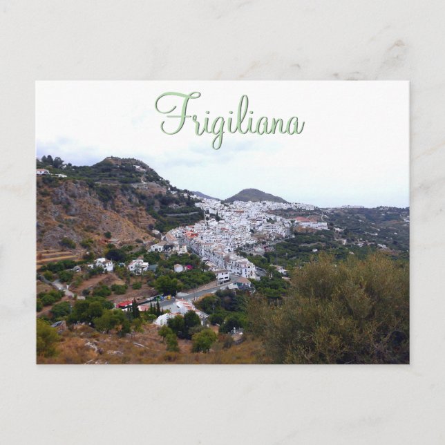 Frigiliana - the white village in Andalusia Postcard (Front)