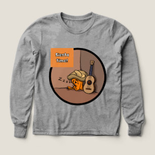 Frijole Frog Siesta Boy's LS Shirt