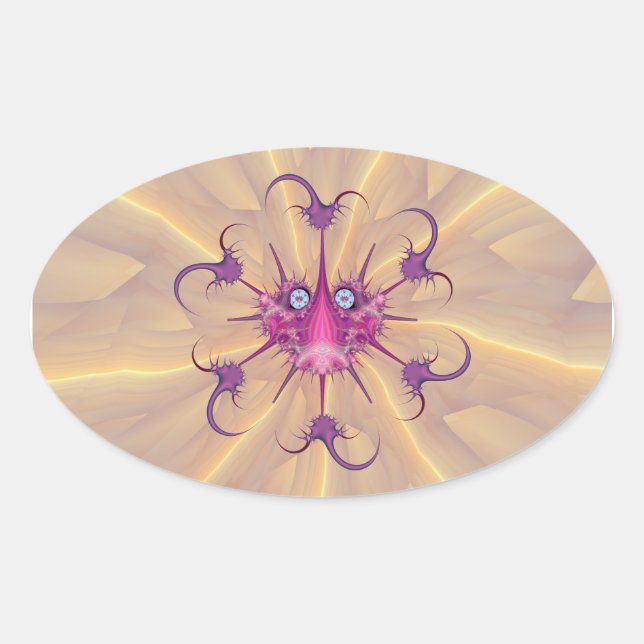 Frijoles Bug & Anti-Virus Oval Sticker (Front)