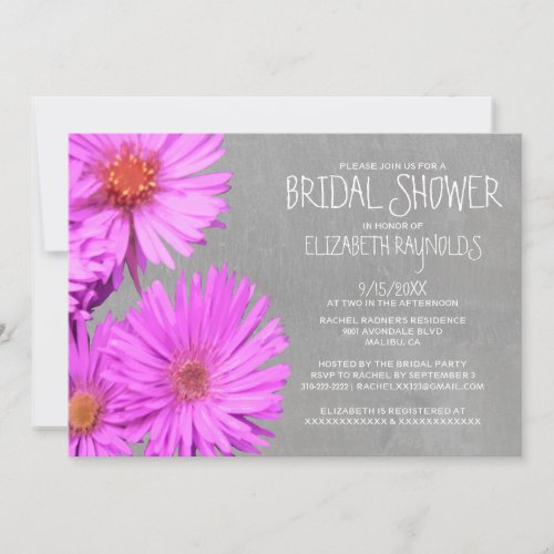 Frikart's Aster Bridal Shower Invitations