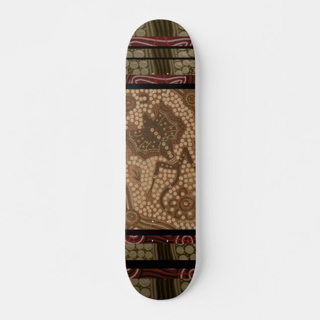Frill Neck Lizard Skateboard (Front)