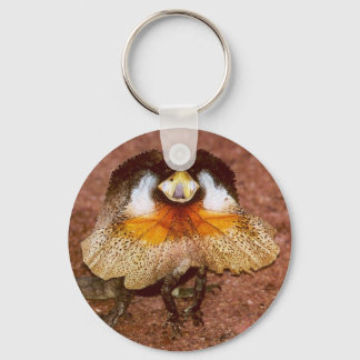 Frilled Lizard - Chlamydosaurus kingii Keychain