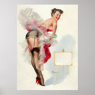 Frills pin up poster