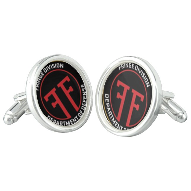 Fringe Department of Defense Show Cufflinks (Angled)