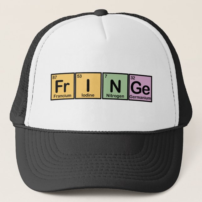 Fringe made of Elements Trucker Hat (Front)