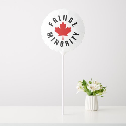 Fringe Minority Canada Maple Leaf Canada Protest   Balloon